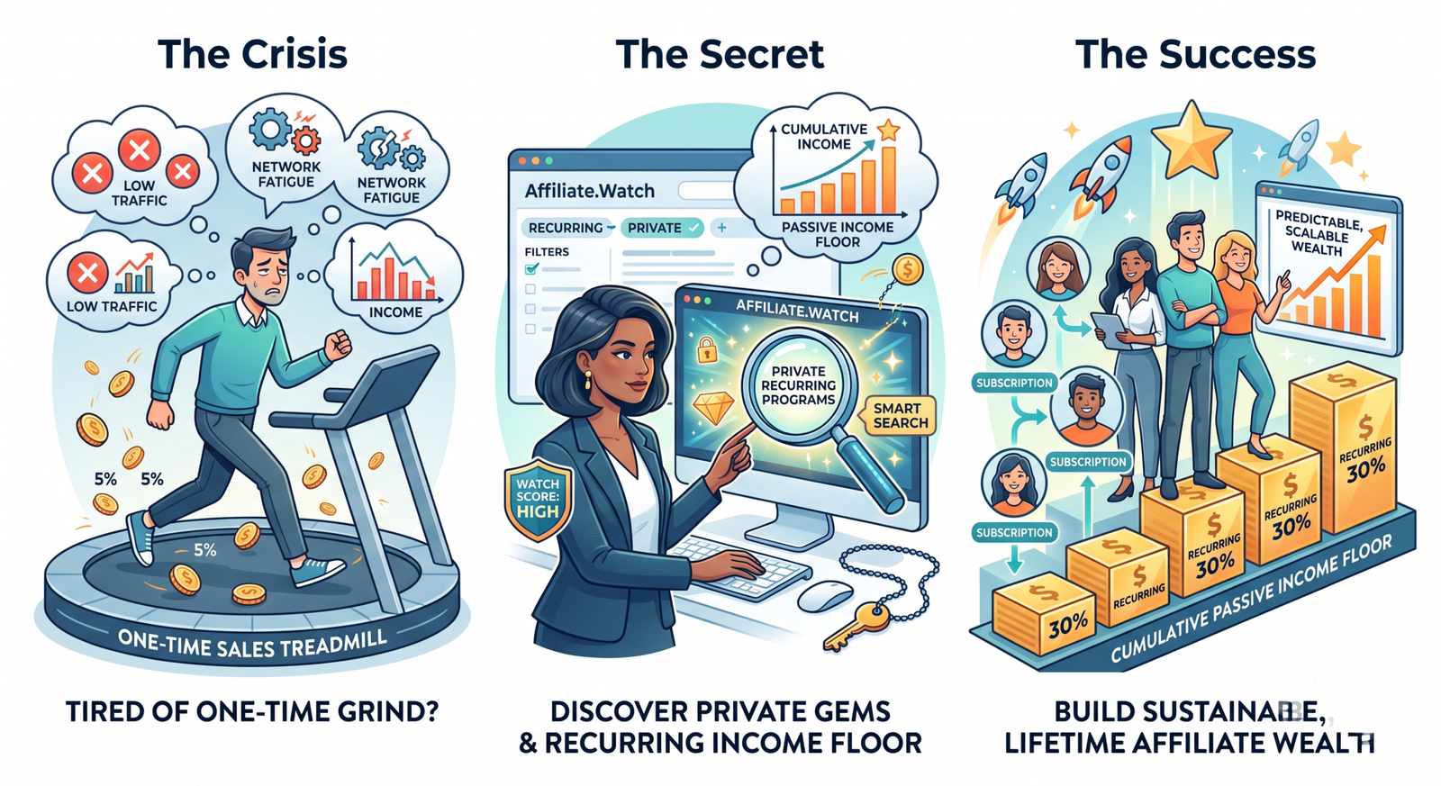 The Secret to Finding Private Recurring Affiliate Programs with Affiliate.Watch